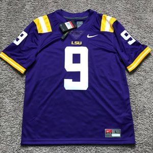 Nike NCAA LSU Tigers Stitched Joe Burrow Jersey